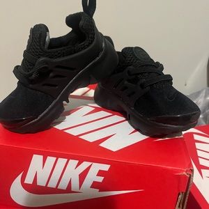 BRAND NEW IN BOX TODDLER NIKE PRESTO BLACK